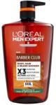 L'Oréal L'Oreal Men Expert Barber Club Body, Hair & Beard Shower Gel Gel de duș pentru bărbați 1000 ml