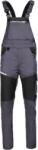 STENSO Pantaloni pieptar EOS Stretch Stenso, gri deschis/gri inchis, marimea 60 02002139.60