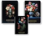 Black and White Тетрадка със спирала Gorgous А4 60л на редове