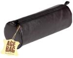 Clairefontaine Age-bag кръгла 22x8cm кожена черна поставка за химикалки P0016-0586 (P0016-0586)