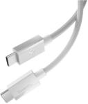 Spigen ESSENTIAL EB6015CC adatkábel Type-C - Type-C 60W PD 150cm Fehér ACA10416 (ACA10416)