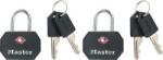 MasterLock Set 2 buc lacat de otel Masterlock 4681EURTBLK corp 30 mm (4681eurtblk)