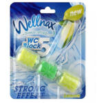 Wellnax WC Frissítő Block 50 g Citrom