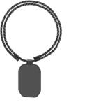 SUNNYLIFE ON-ZJ112 mágneses nyakpántos tartó OSMO Nano / GO 3S / GO 3 / MIC (5905156107809)