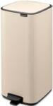 Brabantia Bo 30 literes pedálos fém szemetes - Bézs (BR238123)