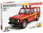 Italeri Model asamblabil Italeri Modern: Automobile - Mașină de pompieri Mercedes Benz G230 Feuerwehr (ITA3663)