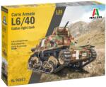Italeri Model asamblabil Italeri Militar: Tancuri - Tanc ușor italian Carro Armato L6/40 (ITA96553)