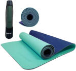 Schildkröt Saltea de yoga Yoga Mat 4 mm Bicolor Navy/Mint