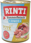 RINTI 12x800g RINTI ínyenceknek gazdaságos csomag nedves kutyatáp - Junior pulyka