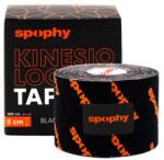 Spophy Bandă kinesio Spophy Kinesiology Tape Black 5 cm x 5 m