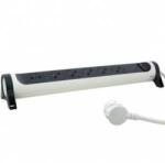 Legrand Forel. pr. obr. 6x2p+with ogr. 1, 5m white/graph