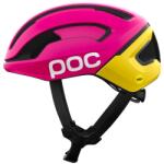 POC Cască de ciclism Omne Air MIPS Rhos Red Matt/Citrine Yellow Matt M