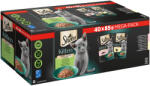 Sheba 40x85g Sheba Kitten Finom változatosság szószban nedves macskatáp