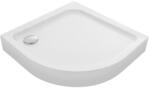 Laveo BRESSO akril fehér zuhanytálca, 80 cm, magasság: 16 cm, mélység: 5 cm (JBD_686Z)