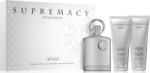 Afnan Supremacy Silver, SET: edp 100ml + tusfürdő gél 100ml + After shave balm 100ml férfi parfüm