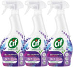 Cif 3in1 Multipurpose Levendula & Kékpáfrány spray (3x500 ml) + AJÁNDÉK Cif súrolókrém