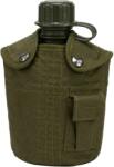 DRAGOWA Tactical tábori kulacs ALU csajkával 1L, zöld