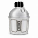 DRAGOWA Tactical alumínium terepi kulacs csajkával 940ml