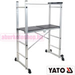 Yato összecsukható alumínium munkaállvány 1540 x 1135 x 860 mm (YT-30610)