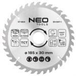 NEO TOOLS Körfűrészlap keményfém fogakkal, 185x30mm, 36 fog (57-664)