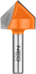 NEO TOOLS Felsőmaró kés, V-horonymaró 25.4x25.4mm, 8mm (56-210) - szerszamparadicsom