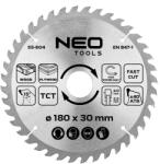 NEO TOOLS Körfűrészlap keményfém fogakkal, 180x30mm, 40 fog (55-604)