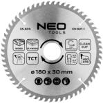 NEO TOOLS Körfűrészlap keményfém fogakkal, 180x30mm, 60 fog (55-605) - szerszamparadicsom