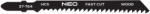 NEO TOOLS Dekopírfűrészlap, T-befogó, CV, 8TPI, 75/100mm, fa-műanyag-rétegelt lemez, 2db (57-764) - szerszamparadicsom