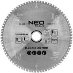 NEO TOOLS Körfűrészlap univerzális, keményfém fogakkal, 254x30mm, 80 fog (55-548)