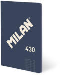 MILAN Caiet A4, 48 file, matematica, MILAN 430 albastru