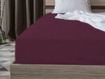  Cearsaf Jersey cu Lycra visiniu inchis 180 x 200 cm