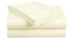  Cearsaf din bumbac 140x240 cm crem, 100% bumbac
