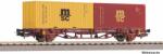 Piko 27750 Konténerszállító kocsi, Lgs, MSC konténerekkel, FS V (4015615277507)