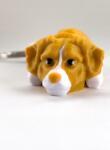  Új-Skóciából származó 3D retriever mozgatható kulcstartó, kutya (brelok pies Retriever z Nowej Szkocji)