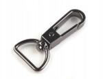 Stoklasa Forgatható fém karabiner, fekete nikkel, 20 mm (730199_185907_55128)