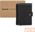 Hide and Stitches 20415 001 Hide and Stitches safety wallet fekete
