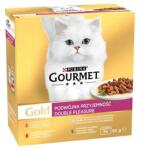 Purina Gourmet Dupla élvezet macskaeledel 8x85g Ízkeverék