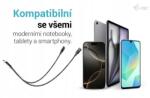 i-tec Usb-c kábelelosztó audio/adat, tápellátás 100W (C31DUALSPLITTERCBLPD)