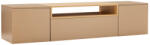 Invicta Comoda TV LOFT 160 cm suspendat, culoare gri-bej natural (47809)