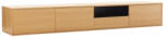 Invicta Comoda TV LOFT 200 cm suspendat, negru natural (47816)