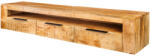 Invicta Comoda TV IRON CRAFT 160 cm suspendata din lemn de mango natural (46809)