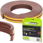ToolSpace Öntapadó tömítés ablakokhoz Typ E 6 mb Barna (9155)