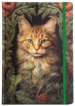 Argus Keményfedeles Notesz B/5 Vonalas 96 Lapos Zöld Gumival Cat (BP078230402)