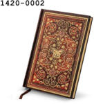 Argus Keményfedeles Notesz A/5 Vonalas 56 Lapos Romantic Garden Bronz (BP078230385)