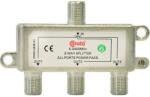  Antenna Elosztó Passzív Splitter 3 kimenetes 5 - 2400 MHz (ROZGAŁĘŹNIK ANTENOWY)