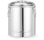 HENDI Szigetelt hordozható tartály, HENDI, Kitchen Line, 23L, Ezüst, ⌀350x(H)440mm (710241) - prochef