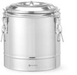 HENDI Szigetelt hordozható tartály, HENDI, Kitchen Line, 11L, Ezüst, ⌀300x(H)345mm (708071) - prochef