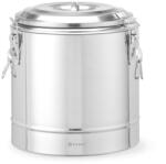 HENDI Szigetelt hordozható tartály, HENDI, Kitchen Line, 19L, Ezüst, ⌀350x(H)400mm (708088) - prochef