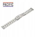 Pacific karkötő 16mm Ezüst Semi Tömör Acél oldalsó csattal (MB 76-31)
