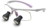 UNIVET TECHNE - Regular Fit - White/Wisteria 3.0X350 PRO HD GALILEAN BINOCULARS LOUPES TTL 3.0X